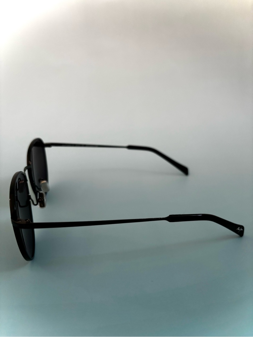 Maui Jim Black Frame Polarized Gray Lenses Men’s Sunglasses-Model: MJ854-02 - Picture 3 of 6